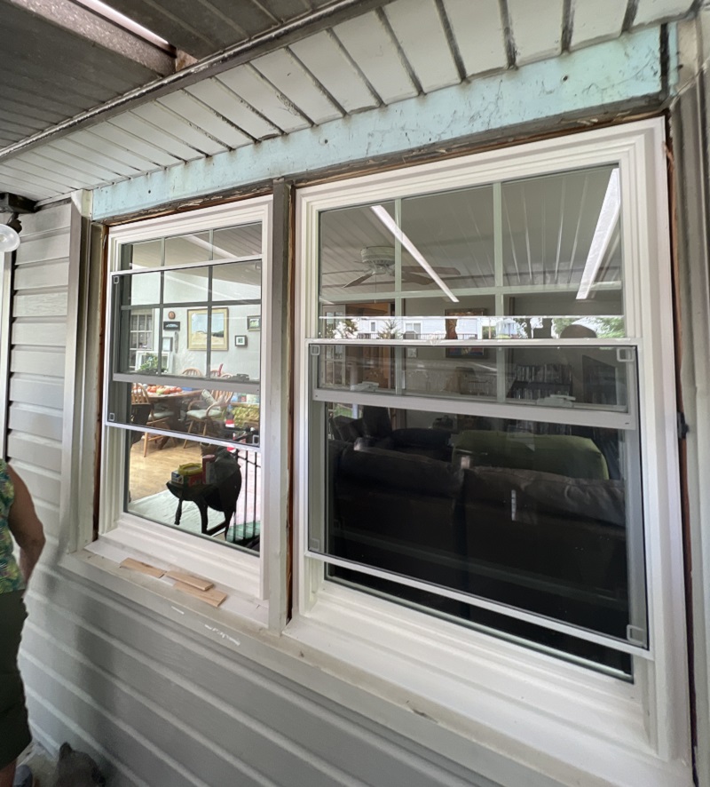 Vinyl window replacement